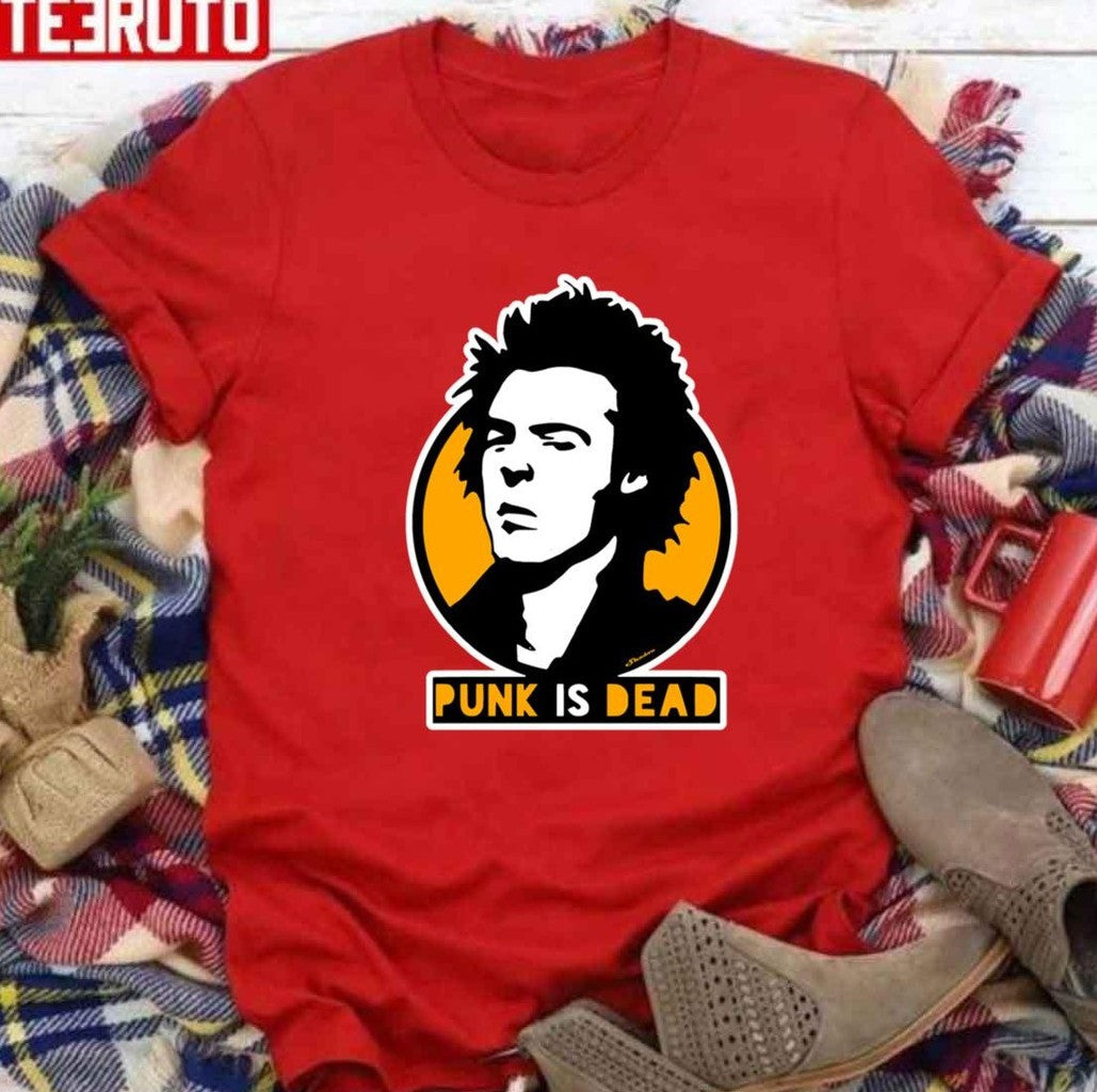 Punk Is Dead Sid Vicious Unisex T-Shirt - T-Shirt, Sweatshirt, Hoodie