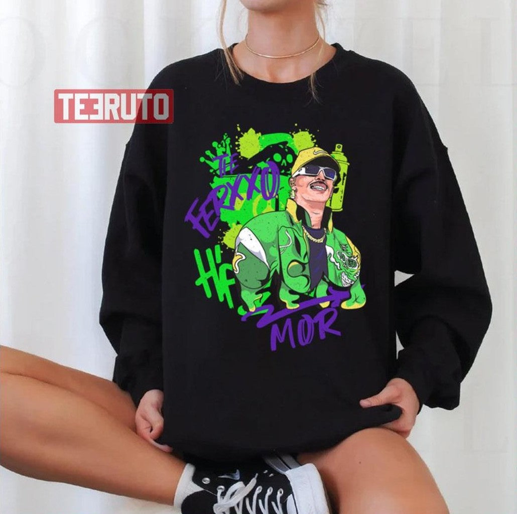 Mor Animated Fanart Feid Ferxxo Unisex Sweatshirt - T-Shirt, Sweatshirt, Hoodie