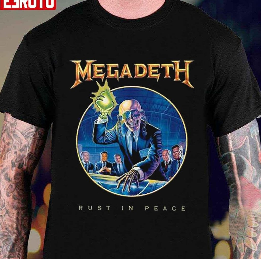 Rust In Peace Megadeth Unisex T-Shirt - T-Shirt, Sweatshirt, Hoodie