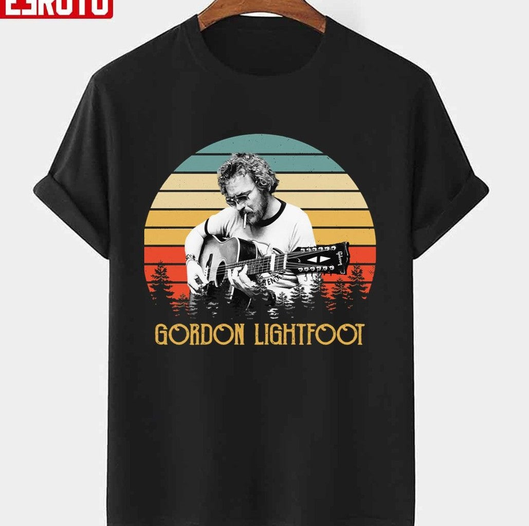 Music Vintage Retro Vintage 80s Gordon Folk Music Love You Fans Unisex T-shirt - T-Shirt, Sweatshirt, Hoodie