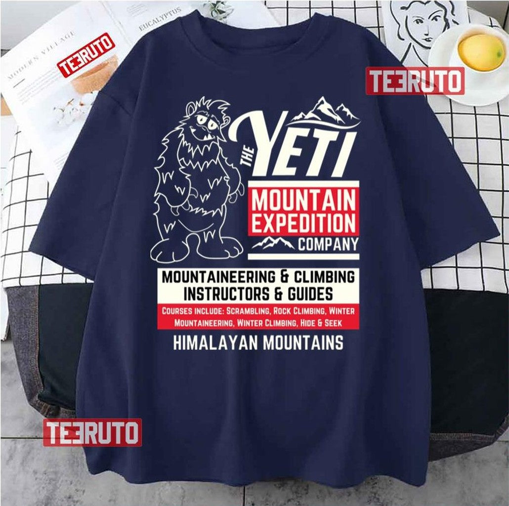 Mountain Expedition Find A Yeti Unisex T-Shirt - T-Shirt, Sweatshirt, Hoodie