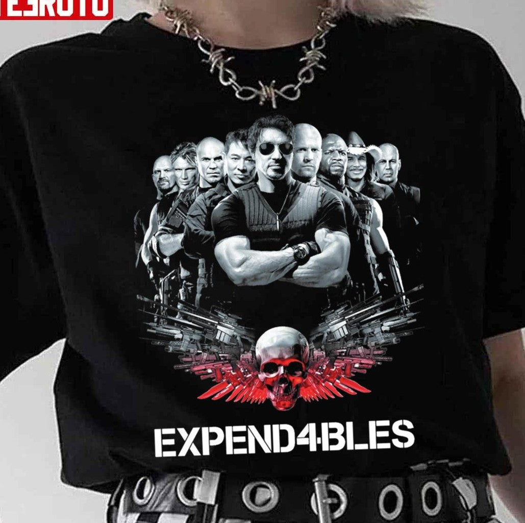 Movie Scene The Expendables Unisex T-Shirt - T-Shirt, Sweatshirt, Hoodie