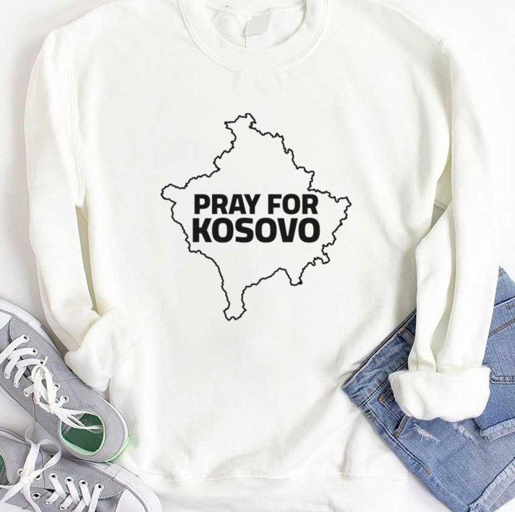 Pray For Kosovo Unisex Sweatshirt - T-Shirt, Sweatshirt, Hoodie