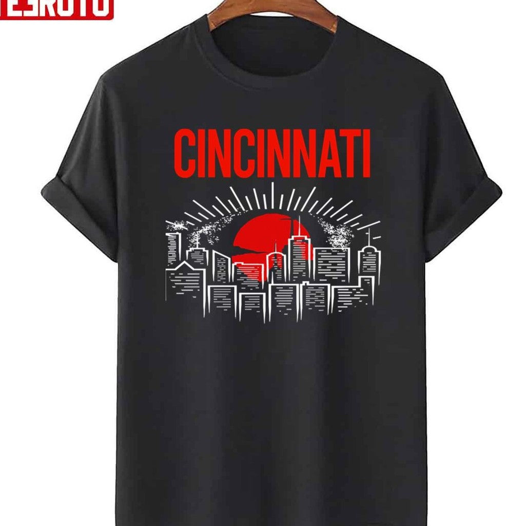 Rising Sun Cincinnati Unisex T-Shirt - T-Shirt, Sweatshirt, Hoodie