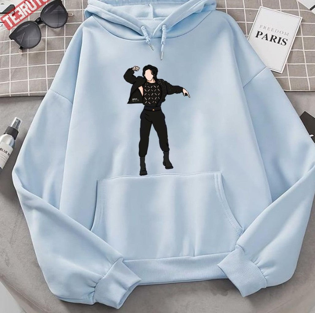 Sexy BTS Jung Kook JK World Cup Song Dreamers Fanart Unisex Hoodie - T-Shirt, Sweatshirt, Hoodie
