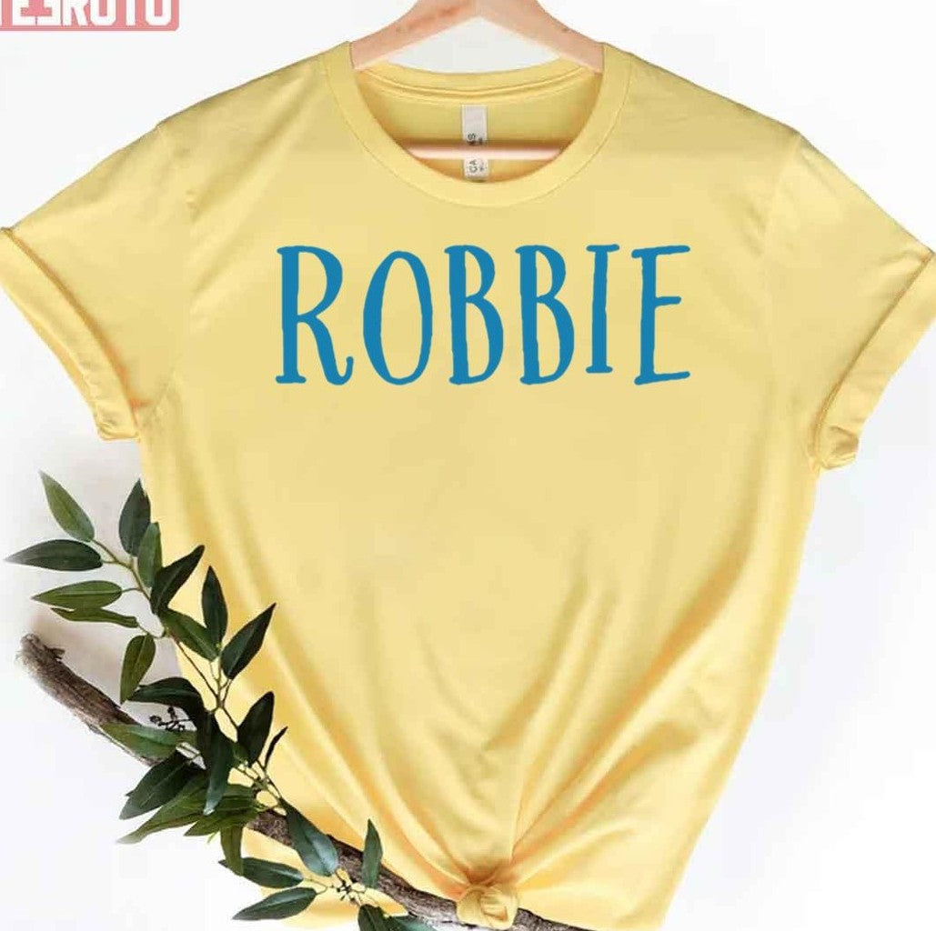 Robbie Premium Blue Logo Unisex T-Shirt - T-Shirt, Sweatshirt, Hoodie