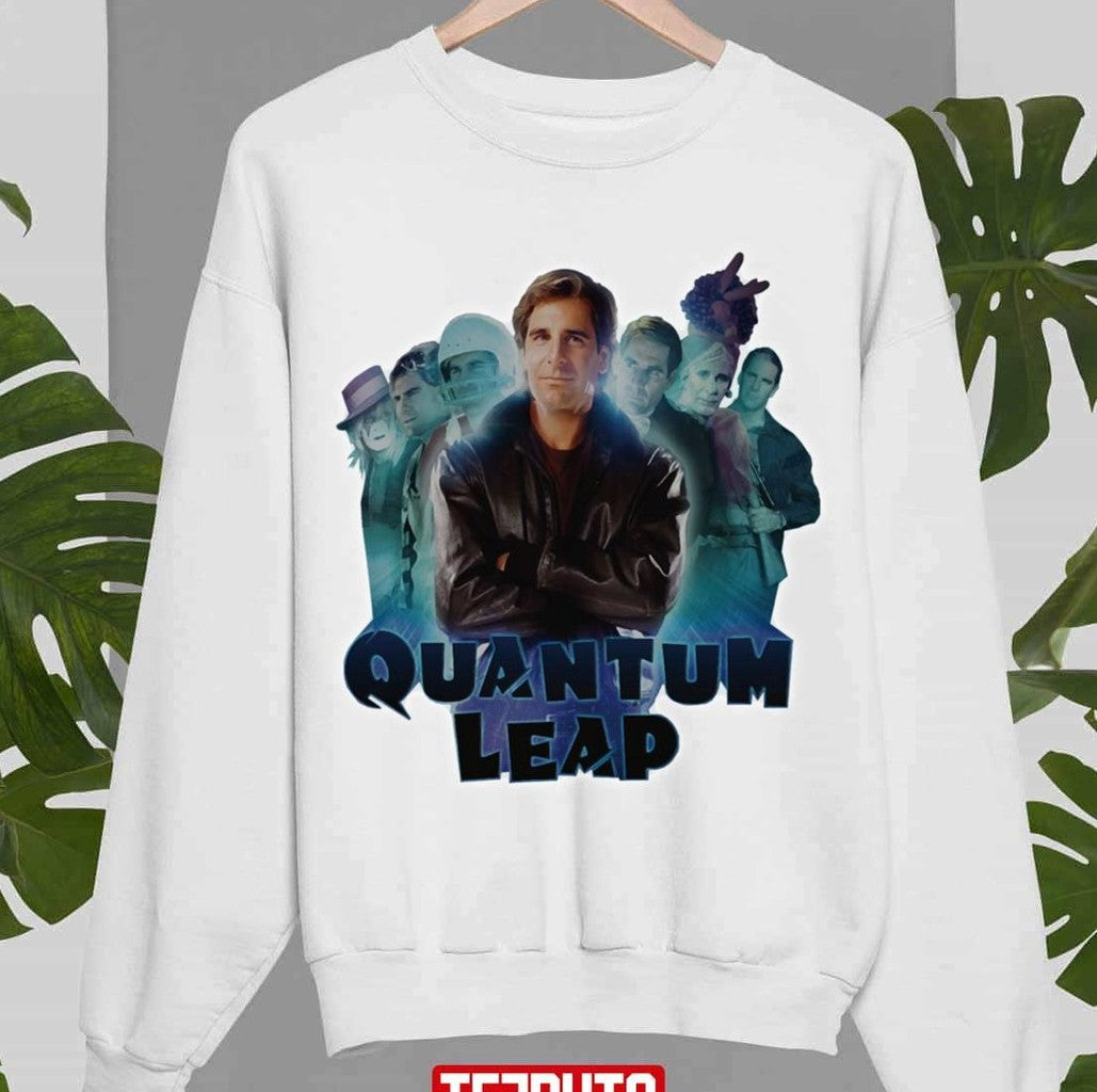Sam Beckett Leaps Quantum Leap Unisex T-Shirt - T-Shirt, Sweatshirt, Hoodie