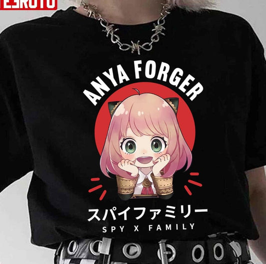 Anya Spy X Family Forger Vintage Unisex T-Shirt - T-Shirt, Sweatshirt, Hoodie