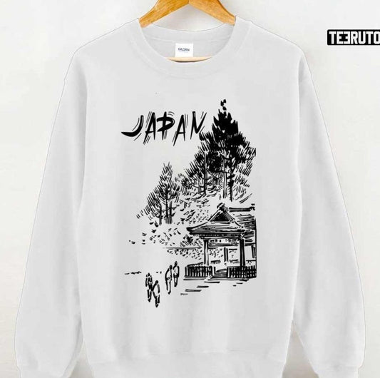Anime Nods Japanese Sketch Art Unisex Sweatshirt - T-Shirt, Sweatshirt, Hoodie