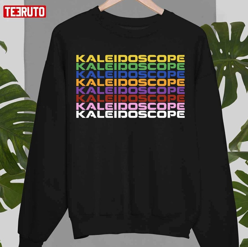 Repeat Kaleidoscope Typographic Unisex Hoodie - T-Shirt, Sweatshirt, Hoodie