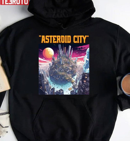 Anime Style Asteroid City Movie 2023 Unisex Hoodie - T-Shirt, Sweatshirt, Hoodie