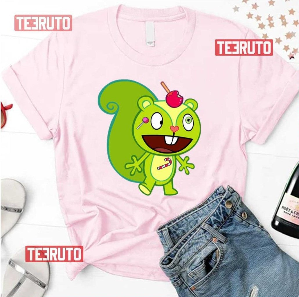 Nutty Happy Tree Friends Unisex T-Shirt - T-Shirt, Sweatshirt, Hoodie