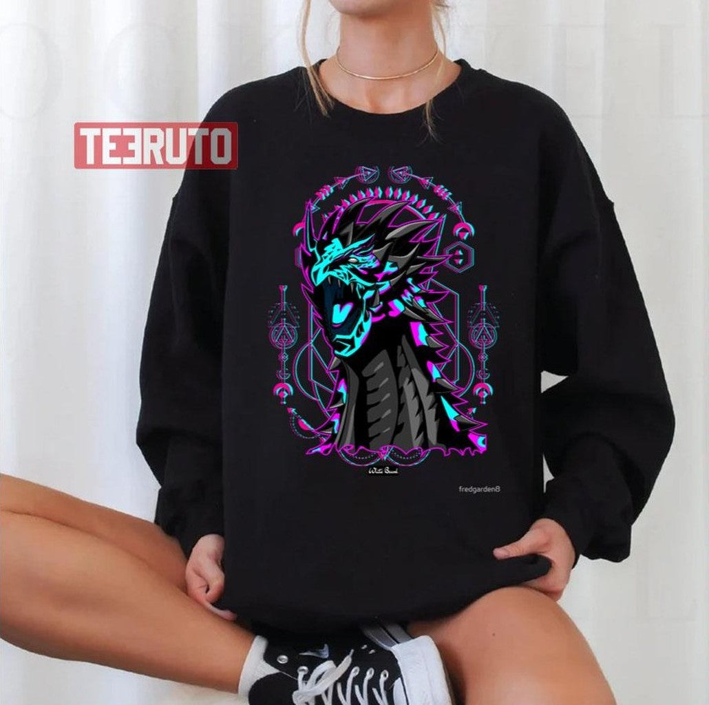New Design Dragon Glitch Pop Art Unisex Sweatshirt - T-Shirt, Sweatshirt, Hoodie