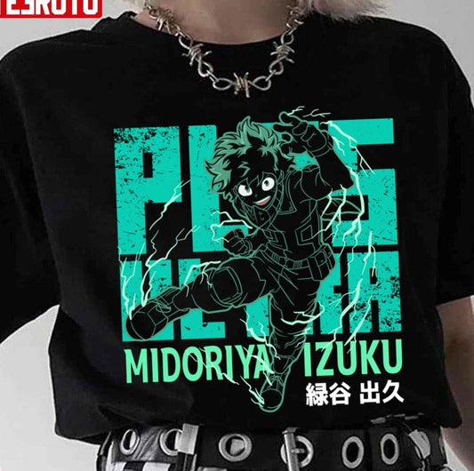 Anime Plus Ultra Deku Izuku My Hero Academia Unisex T-Shirt - T-Shirt, Sweatshirt, Hoodie