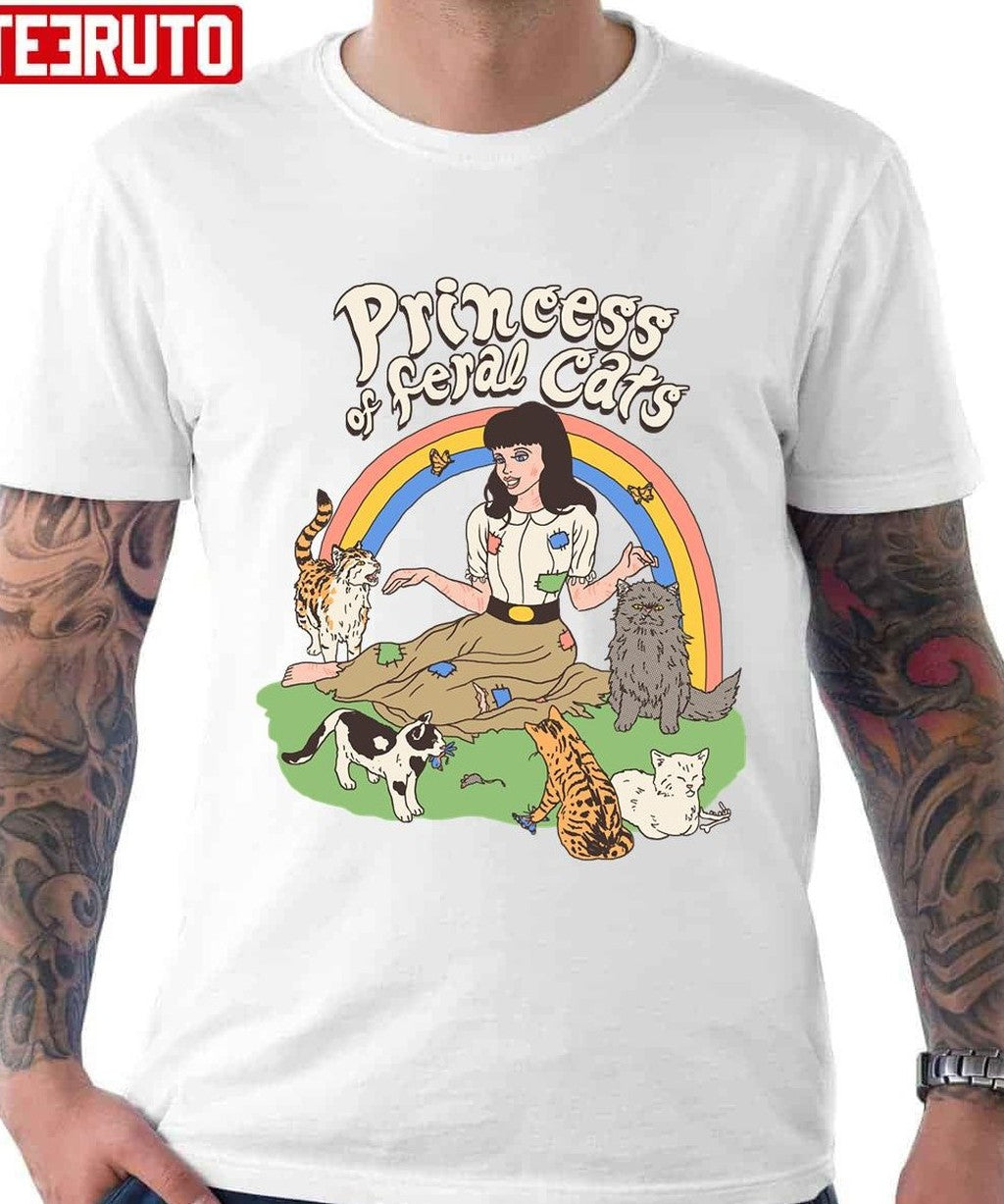Princess Of Feral Cats Unisex T-Shirt - T-Shirt, Sweatshirt, Hoodie