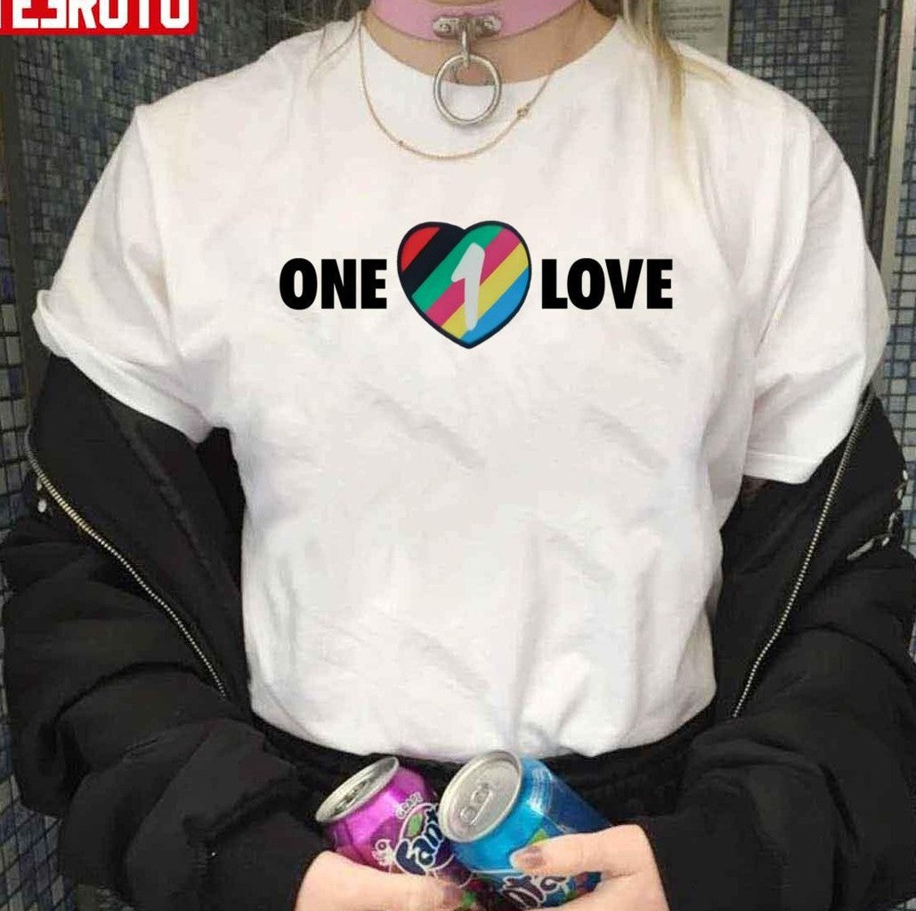 One Love Chucky Pride Month 1 Love Lgbt Pride Unisex T-shirt - T-Shirt, Sweatshirt, Hoodie
