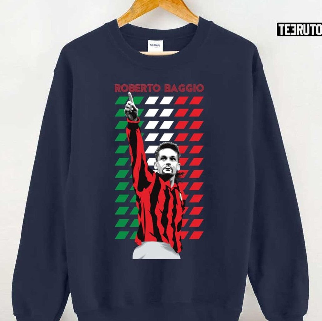 Roberto Baggio National Footbal Team Unisex Sweatshirt - T-Shirt, Sweatshirt, Hoodie