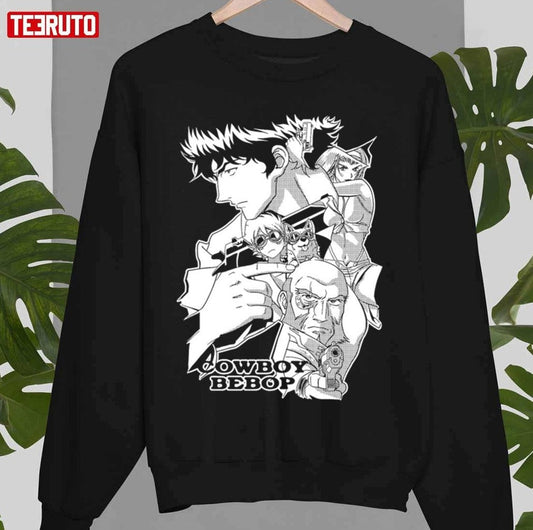 Anime Character Spike Spiegel Cowboy Bebop Unisex Sweatshirt - T-Shirt, Sweatshirt, Hoodie
