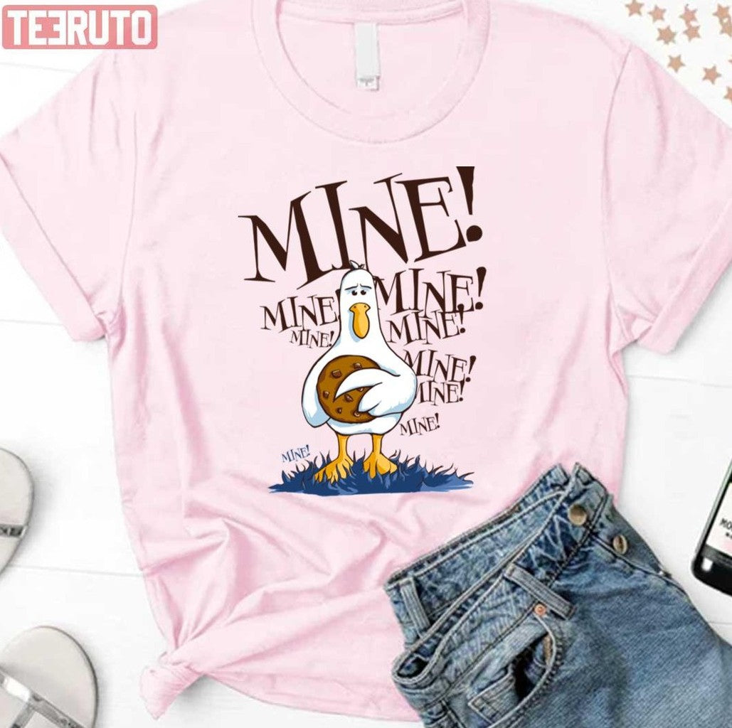Seagull Vs Cookie Finding Nemo Unisex T-Shirt - T-Shirt, Sweatshirt, Hoodie