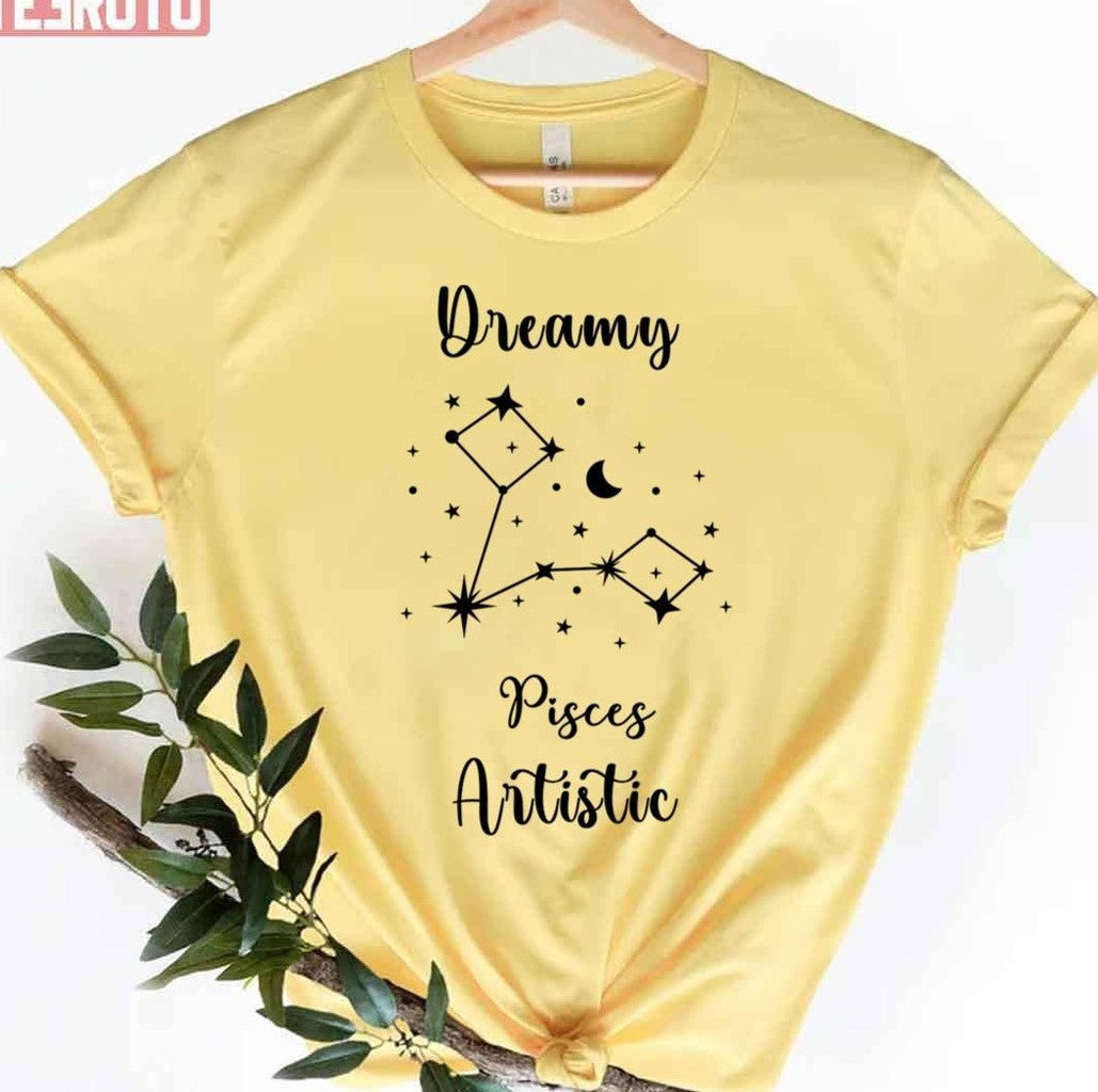 Pisces Dreamy And Artistic Unisex T-Shirt - T-Shirt, Sweatshirt, Hoodie