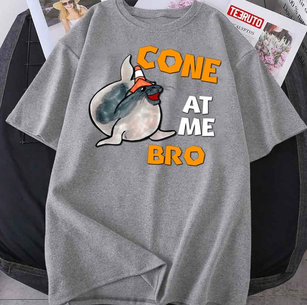 Neil The Seal Cone At Me Bro Unisex T-Shirt - T-Shirt, Sweatshirt, Hoodie