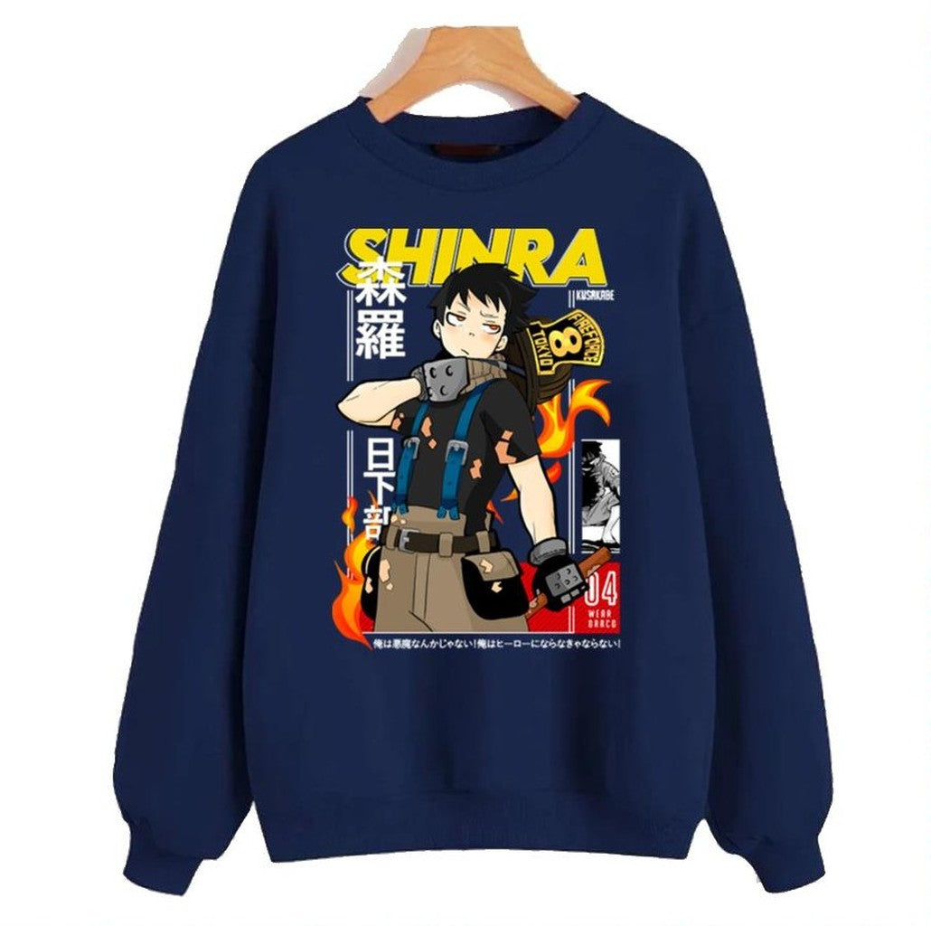 Shinra Kusakabe Fire Force Cool Design Unisex Sweatshirt - T-Shirt, Sweatshirt, Hoodie