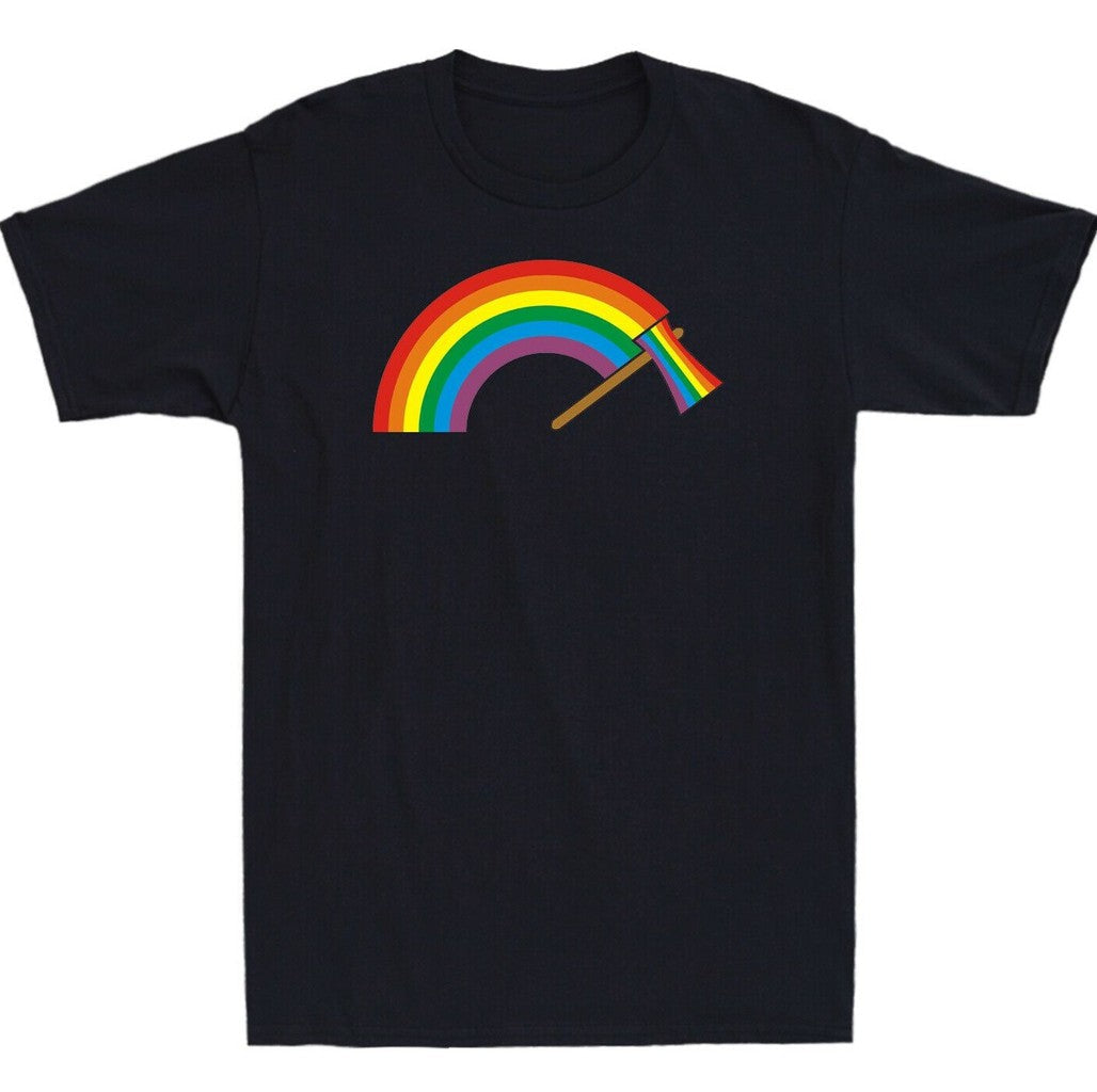 Rainbow Axe SUnisex T-Shirt - T-Shirt, Sweatshirt, Hoodie