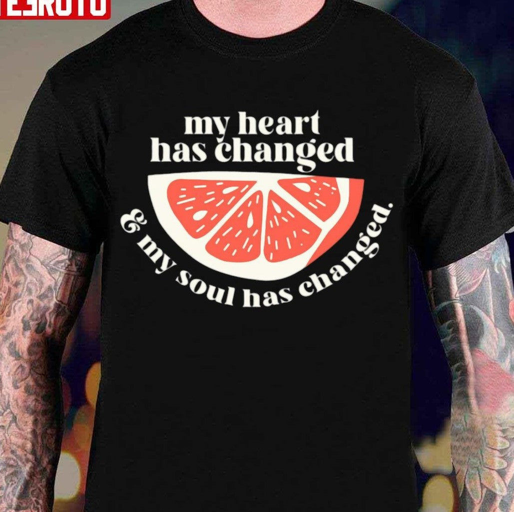 My Heart Has Changed Noah Kahan Orange Juice Unisex T-Shirt - T-Shirt, Sweatshirt, Hoodie