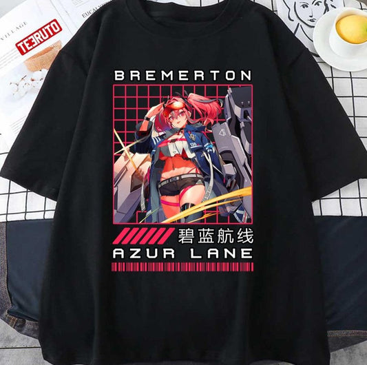 Anniversary Gift Azur Lane Bremerton Character Art Unisex T-shirt - T-Shirt, Sweatshirt, Hoodie