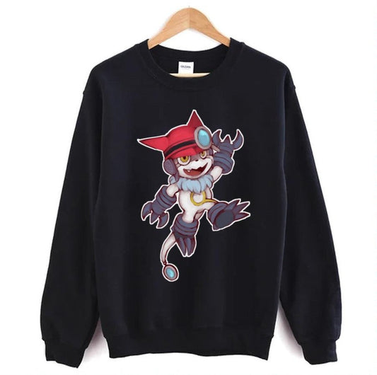 Application Monster Digimon Unisex Sweatshirt - T-Shirt, Sweatshirt, Hoodie