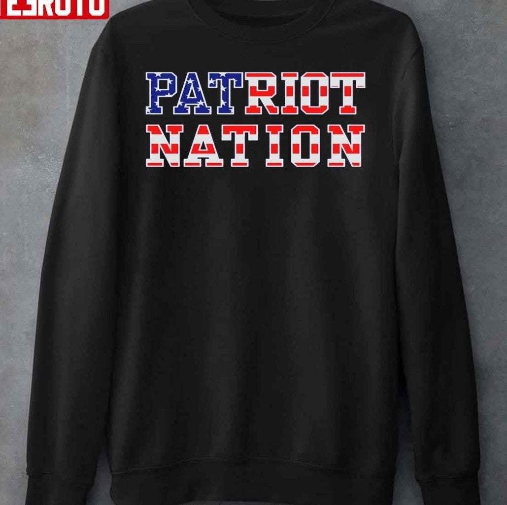 Patriots Pledge Amrica Flag Unisex Sweatshirt - T-Shirt, Sweatshirt, Hoodie