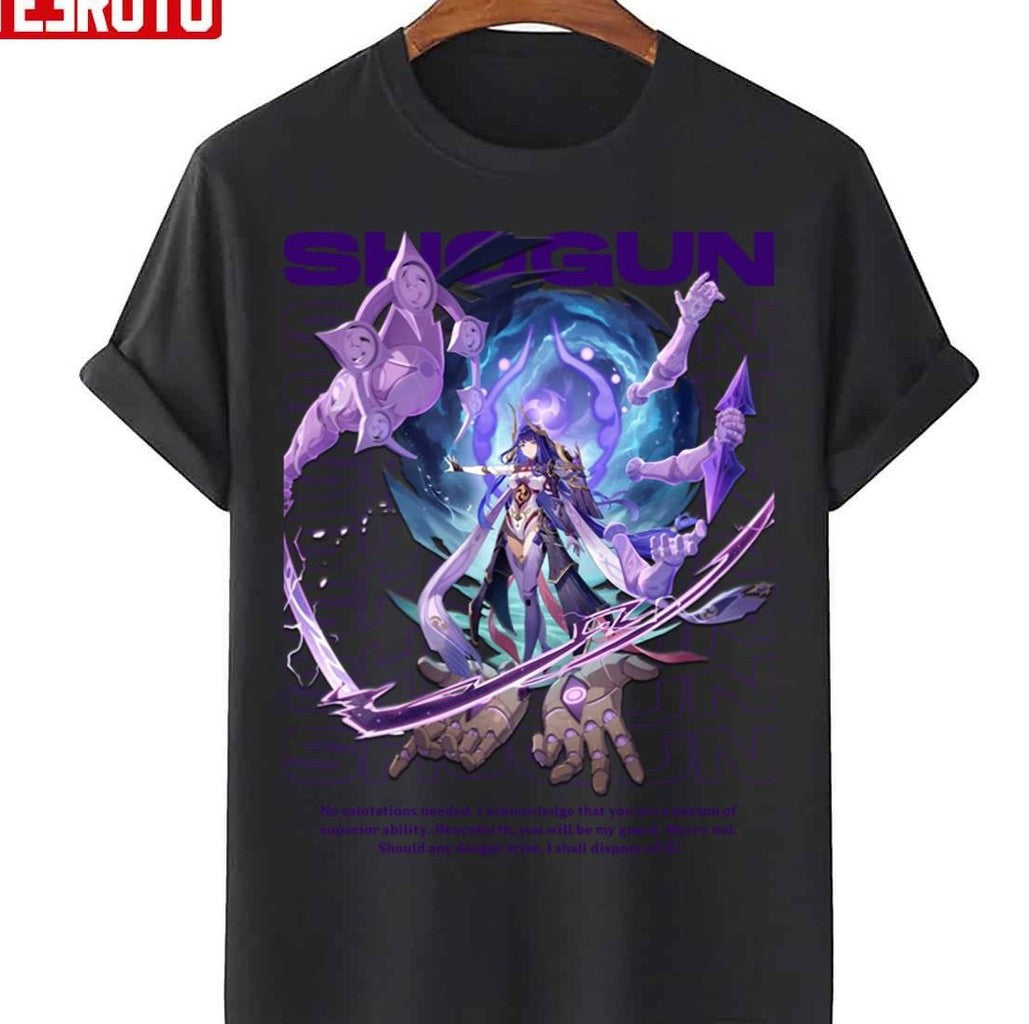 Raiden Shogun Baal Genshin Impact Unisex T-Shirt - T-Shirt, Sweatshirt, Hoodie