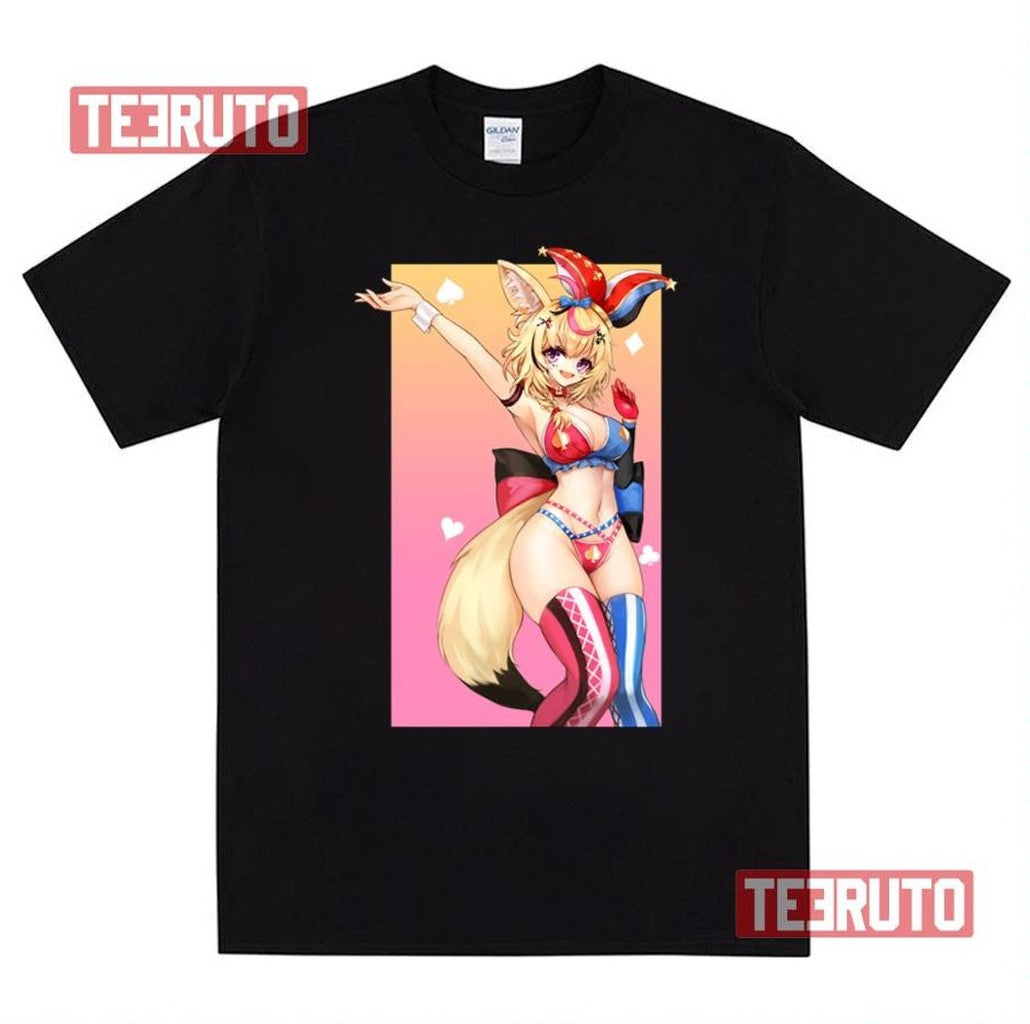 Sexy Polka Wearing Bikini Underwear Hololive Unisex T-Shirt - T-Shirt, Sweatshirt, Hoodie