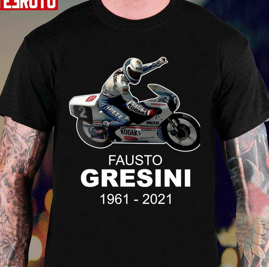 Rip Legend Fausto Gresini Unisex T-Shirt - T-Shirt, Sweatshirt, Hoodie