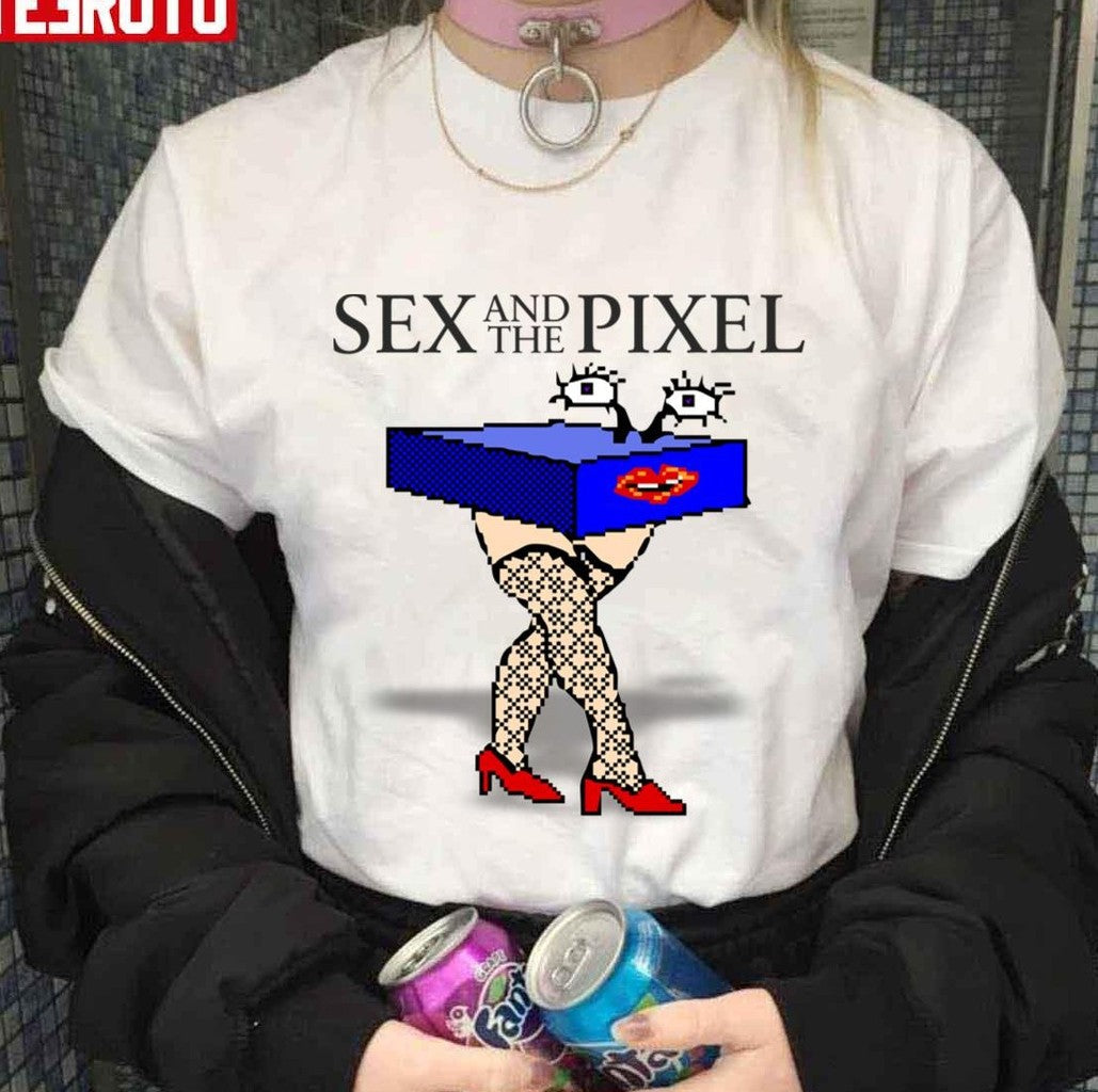 Pixel Art Sex And The Pixel Unisex T-Shirt - T-Shirt, Sweatshirt, Hoodie