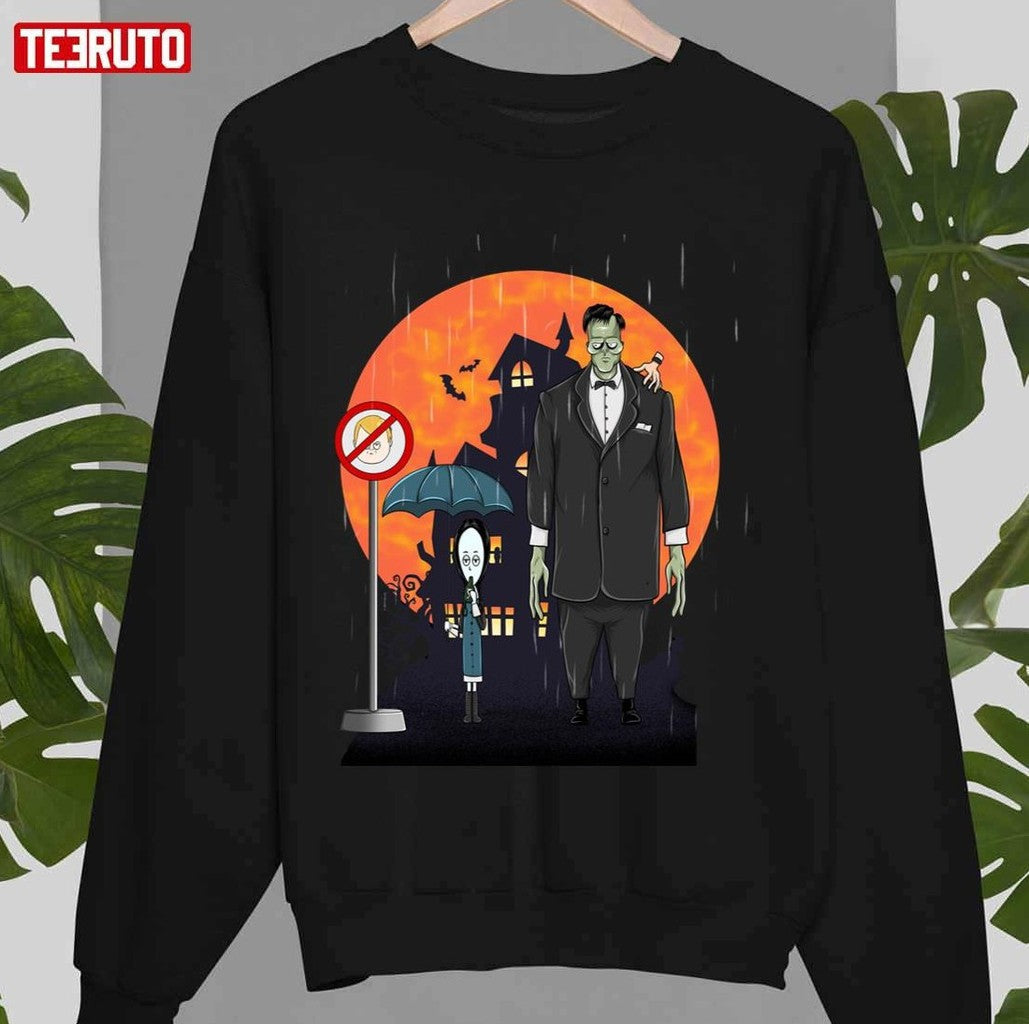 My Neighbor Wednesday Addams Family AnimeUnisex Sweatshirt - T-Shirt, Sweatshirt, Hoodie