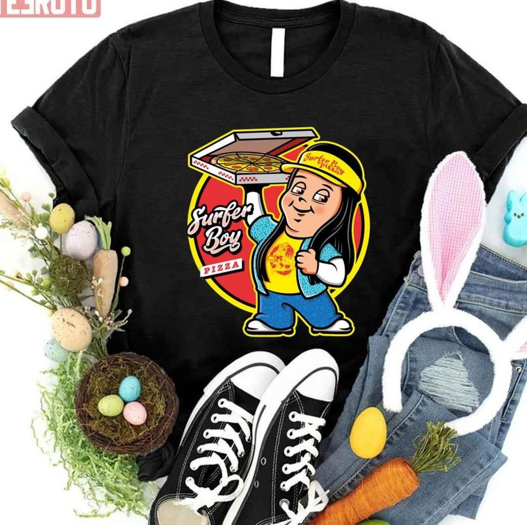 Pizza Boy Surfer Boy Pizza Unisex T-Shirt - T-Shirt, Sweatshirt, Hoodie