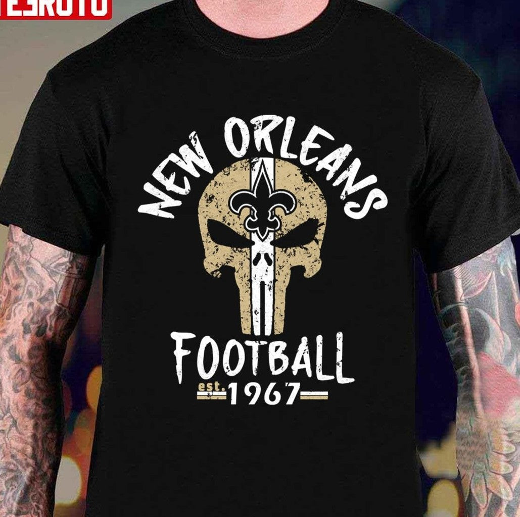New Orleans Pro Football 1967 Grunge Vintage Design Unisex T-shirt - T-Shirt, Sweatshirt, Hoodie