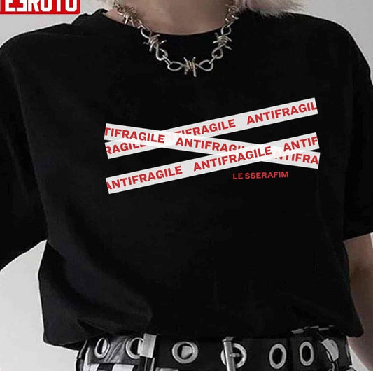Antifragile Tape Le Sserafim Unisex T-Shirt - T-Shirt, Sweatshirt, Hoodie