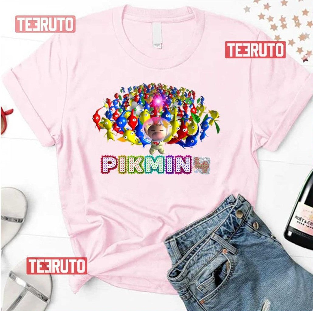 Pikmin From Purple To Winged Unisex T-Shirt - T-Shirt, Sweatshirt, Hoodie