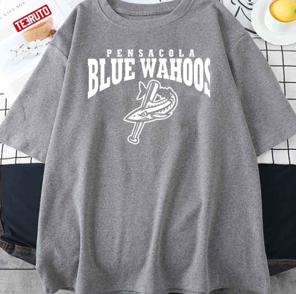 Pensacola Blue Wahoos Merch Unisex T-Shirt - T-Shirt, Sweatshirt, Hoodie