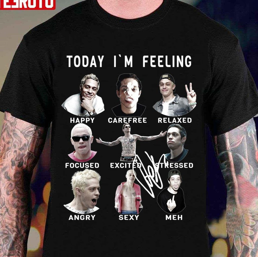 Pete Davidson Mgk Funny Feelings - Machine Gun Kelly Unisex T-Shirt - T-Shirt, Sweatshirt, Hoodie