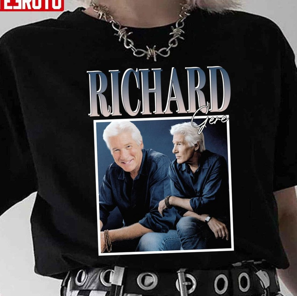 Richard Gere Vintage Bootleg 90s Unisex T-Shirt - T-Shirt, Sweatshirt, Hoodie