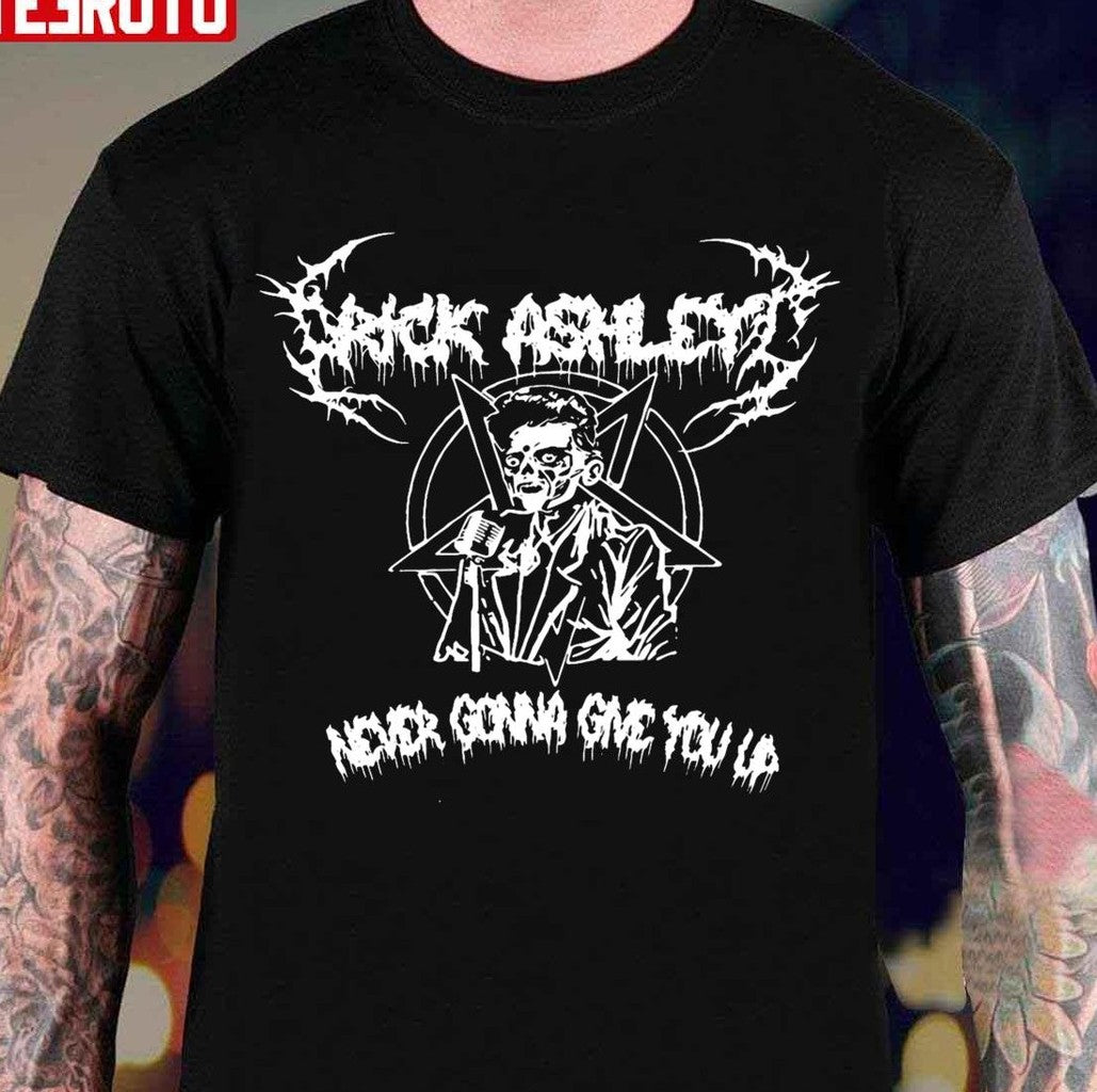 Punk Style Kylie Minogue Rick Astley Never Gonna Give You Up Unisex T-Shirt - T-Shirt, Sweatshirt, Hoodie