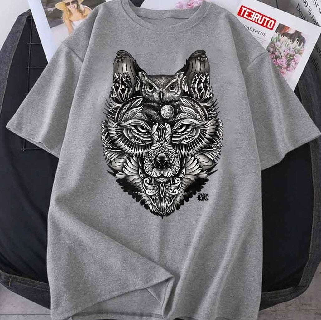 Night Wolf Unisex T-Shirt - T-Shirt, Sweatshirt, Hoodie
