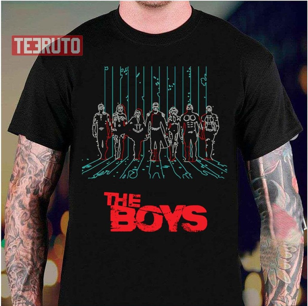 Neon Design The Boys Tv Show Unisex T-Shirt - T-Shirt, Sweatshirt, Hoodie