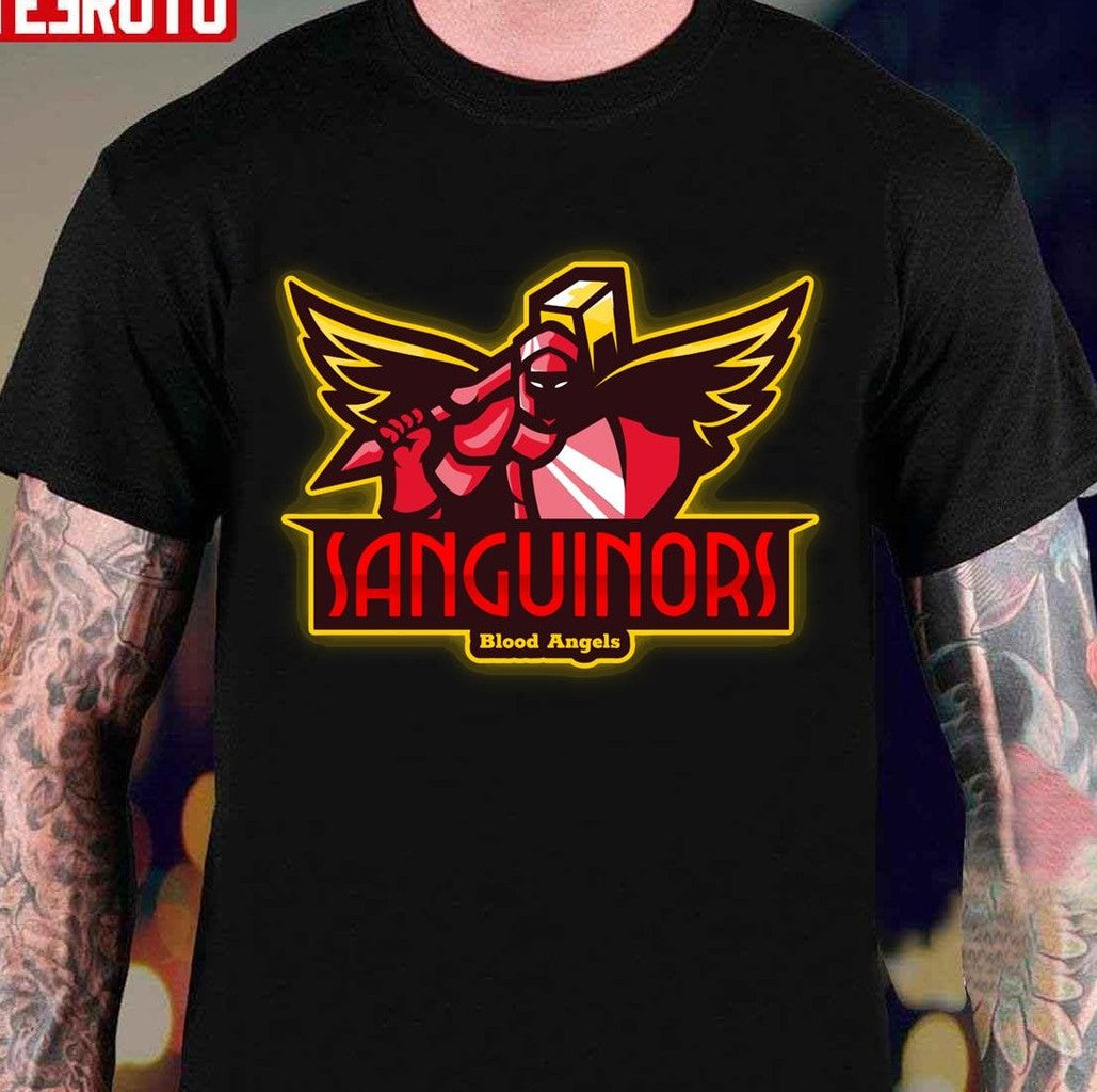 Sanguinors Blood Angels Unisex T-Shirt - T-Shirt, Sweatshirt, Hoodie