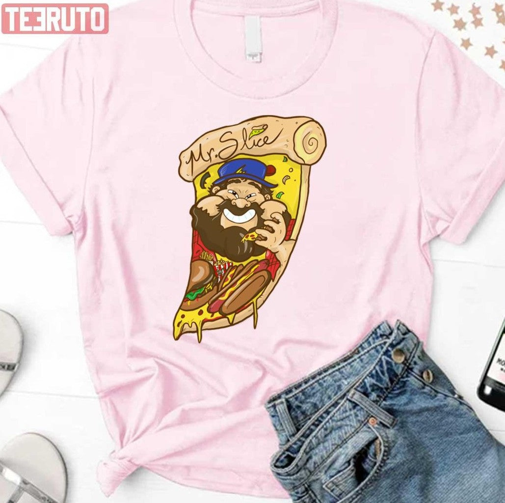 Mr Slice Doughboy Pizza Unisex T-Shirt - T-Shirt, Sweatshirt, Hoodie