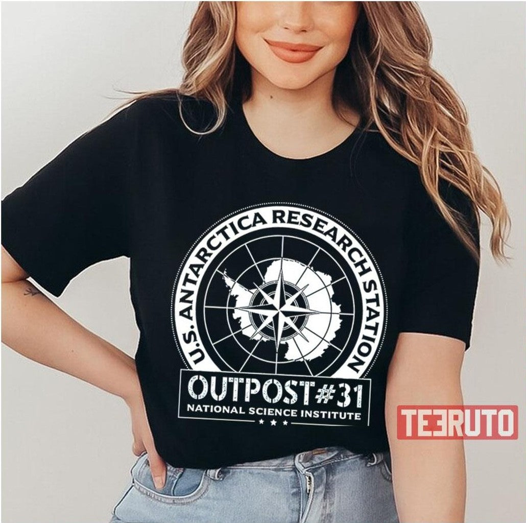 Outpost 31 Antartica Research Station Interstellar Unisex T-Shirt - T-Shirt, Sweatshirt, Hoodie