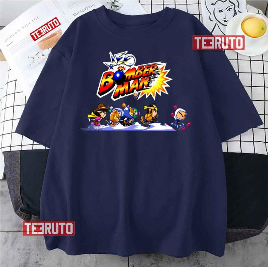 Neo Characters Bomberman Unisex T-Shirt - T-Shirt, Sweatshirt, Hoodie